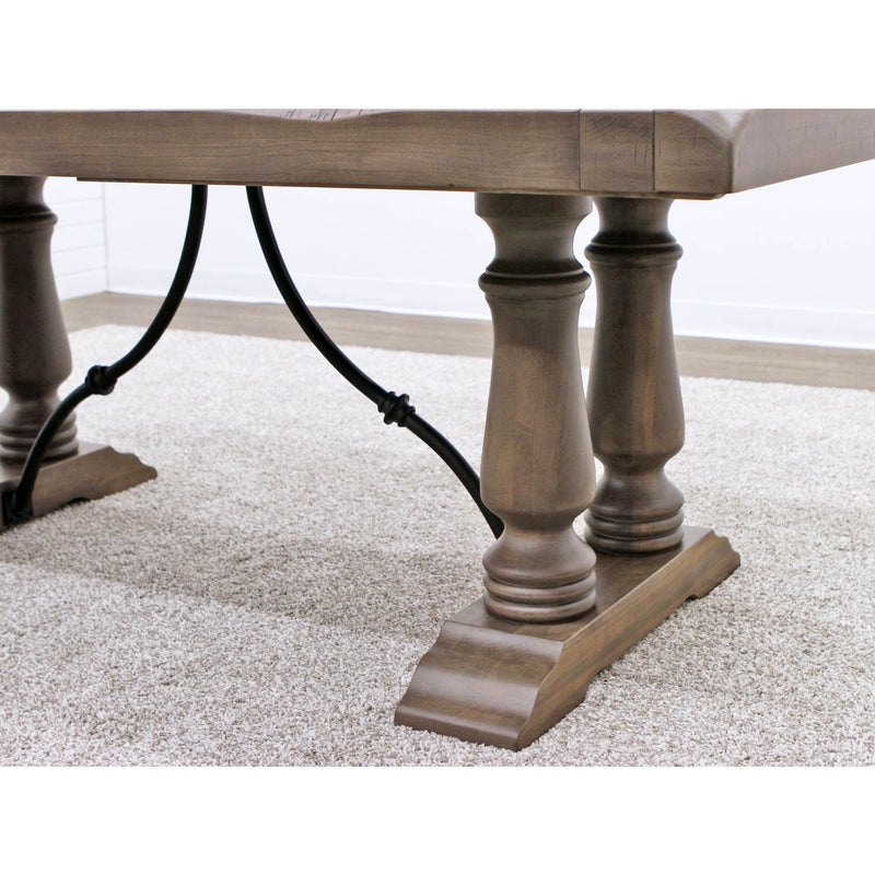 Anderson Maple Wood Extending Dining Table with Built-Down Top | DCD