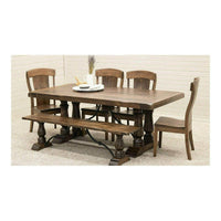 Anderson Maple Wood Extending Dining Table with Built-Down Top | CO