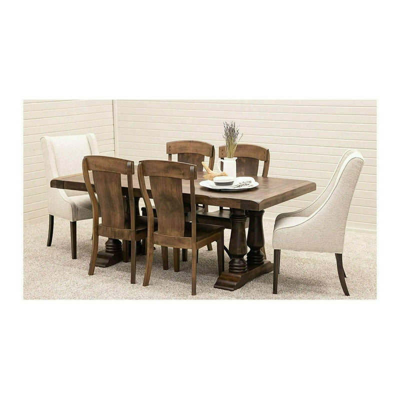 Anderson Maple Wood Extending Dining Table with Built-Down Top | CO