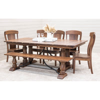 Anderson Walnut Wood Dining Bench | NAT