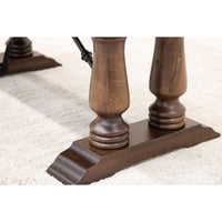 Anderson Hickory Wood Extending Dining Table | BV