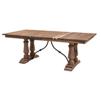 Anderson Walnut Wood Extending Dining Table | NAT