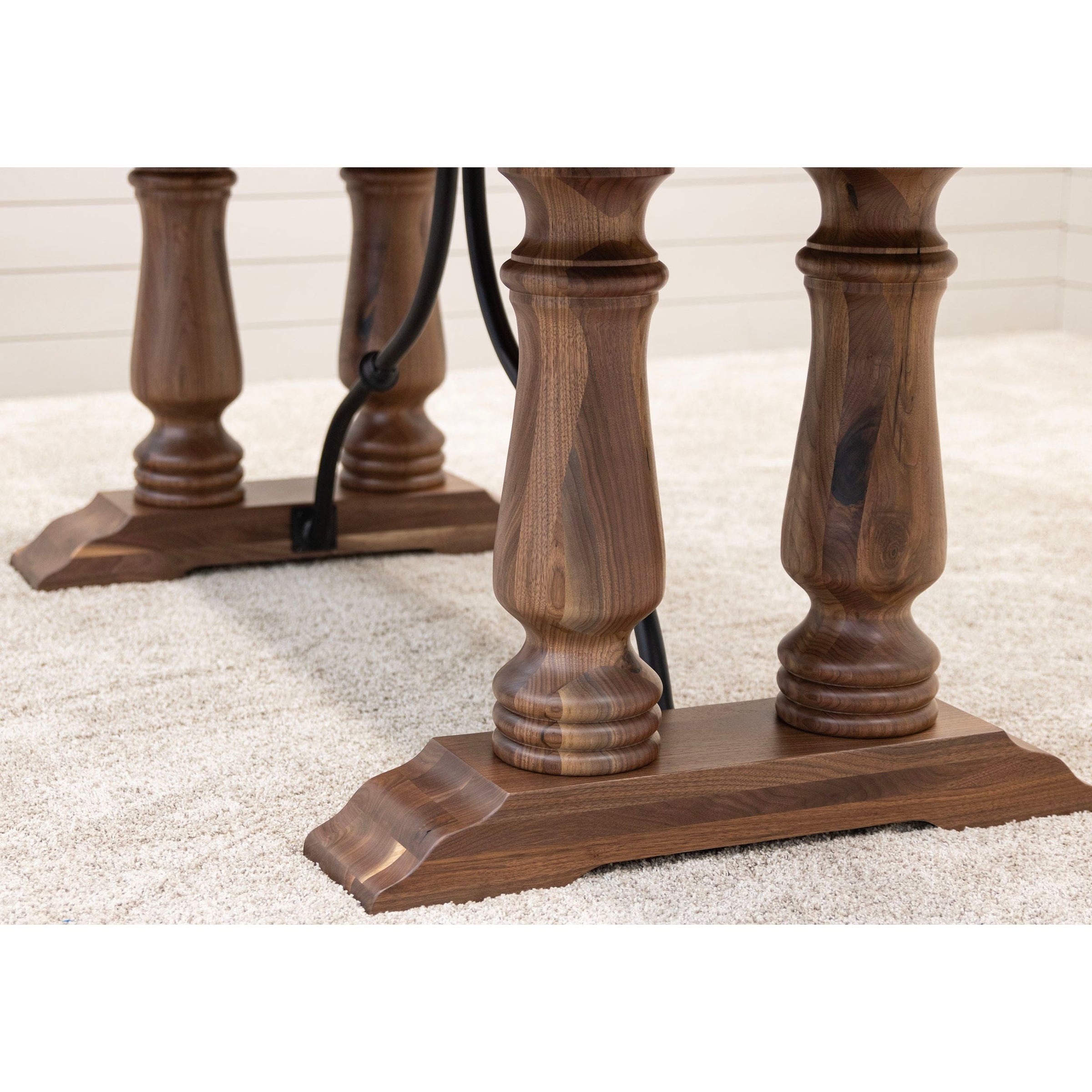 Anderson Walnut Wood Extending Dining Table | NAT