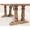 Anderson Hickory Wood Extending Dining Table | WB