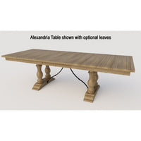 Anderson Hickory Wood Extending Dining Table | WB