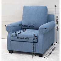 Alexa Stationary Chair