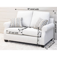 Alexa Stationary Loveseat