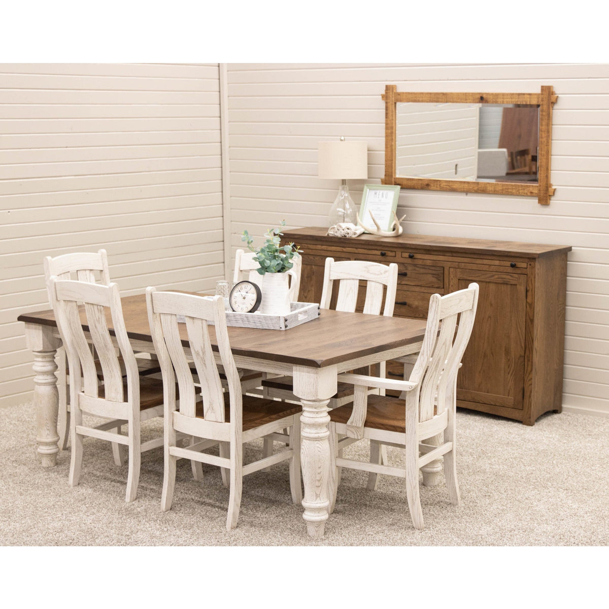 Bennet White Oak Wood Buffet - 72" | CO