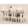 Anaheim White & Wood Arm Dining Chair | O-CS&RWO-CO