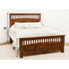 Cortland Amish Mission Storage Platform Bed