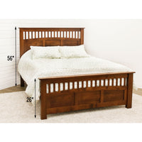 Cortland Amish Mission Storage Platform Bed