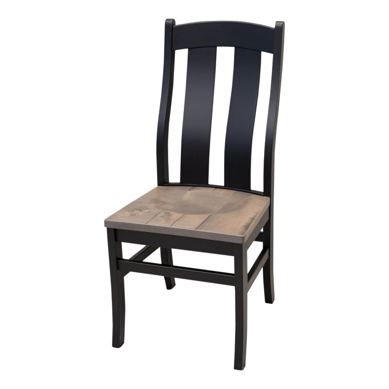 Anaheim Black & Wood Side Dining Chair | M-EB&DCD