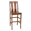 Anaheim Cherry Wood 24" Stationary Bar Stool | ASB