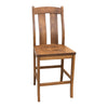 Anaheim Hickory Wood 24" Stationary Bar Stool | HC