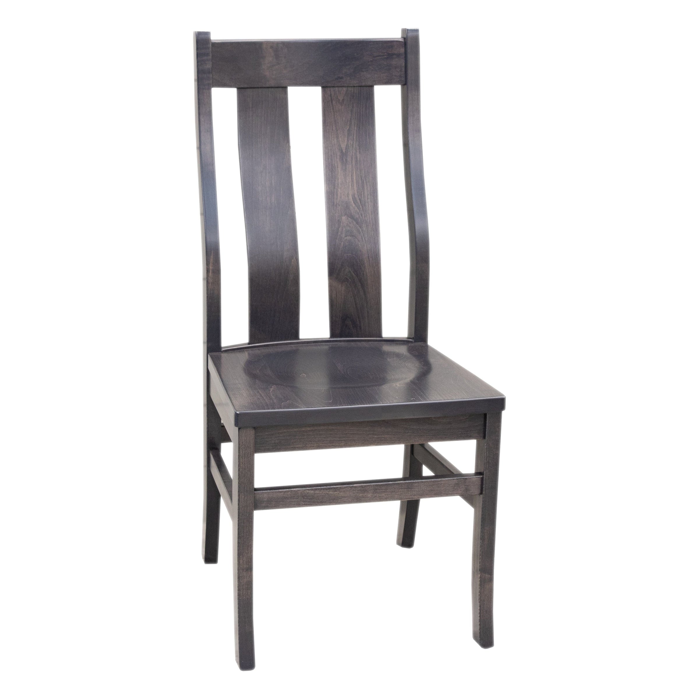 Anaheim Straight Top Maple Wood Side Dining Chair | GS