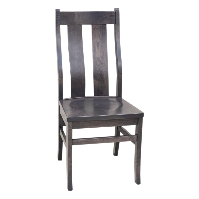 Anaheim Straight Top Maple Wood Side Dining Chair | GS