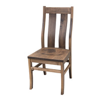 Anaheim Straight Top Maple Wood Side Dining Chair | CO