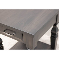 Maysville Maple Wood Large Square Open End Table | DK