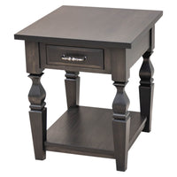 Maysville Maple Wood Large Square Open End Table | DK