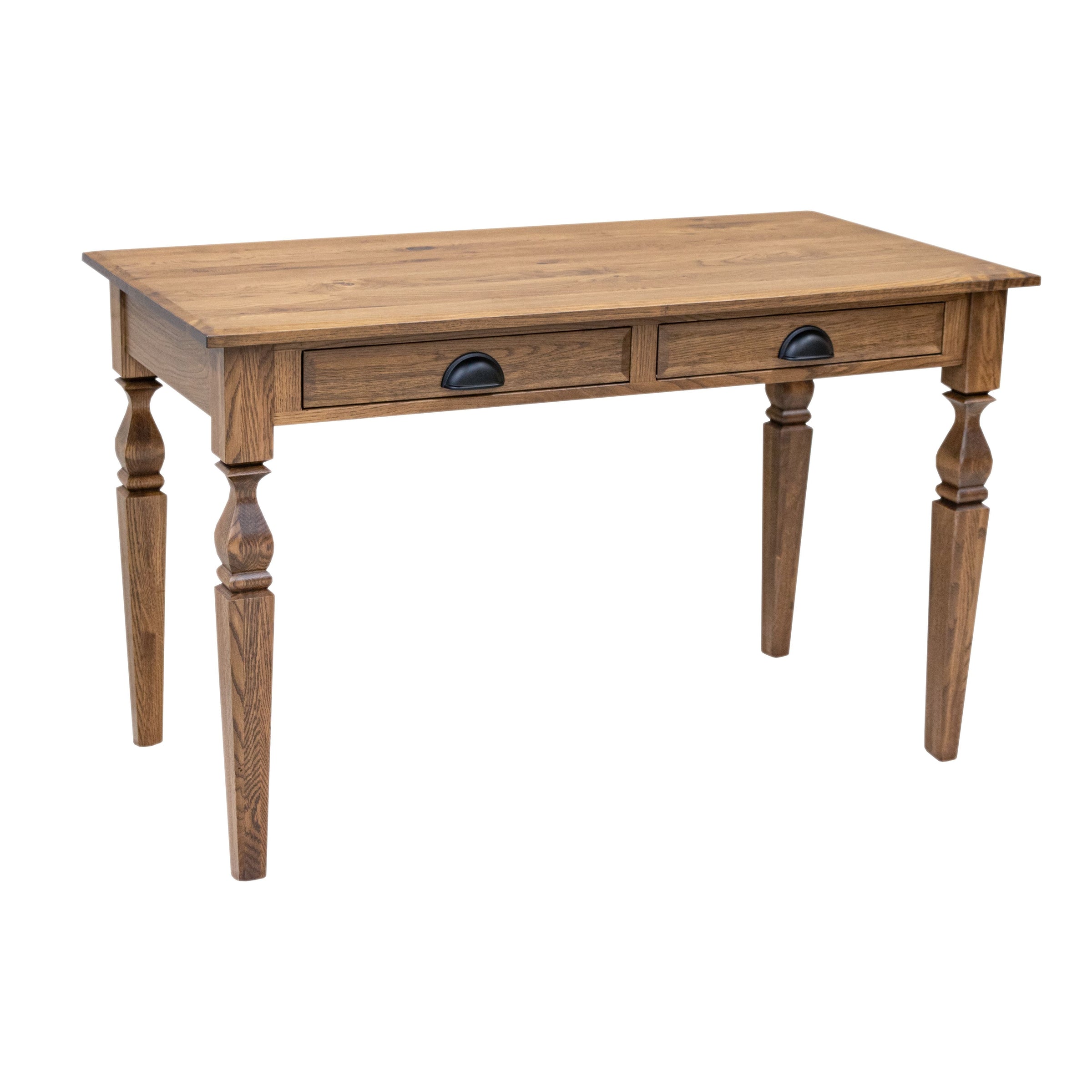 Asher White Oak Wood Writing Desk | CO
