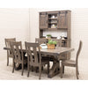 Barn Door Oak Wood Wine Hutch | AS