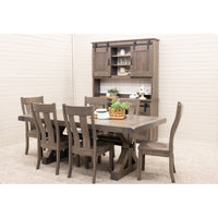 Utah Oak Wood Side Dining Chair | AS