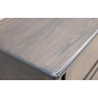Augusta 60" Oak Wood TV Console with Wood Doors | SB