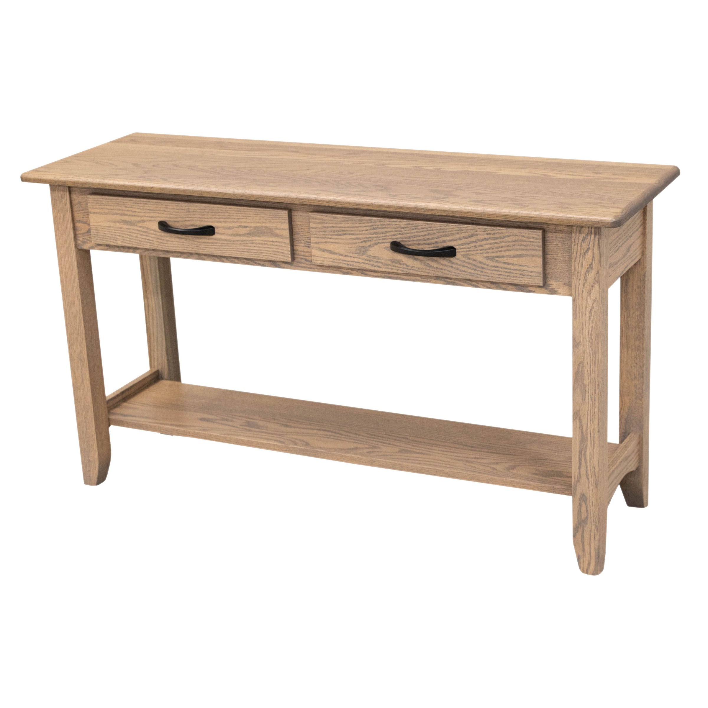 Augusta Oak Wood Open Sofa Table | VD