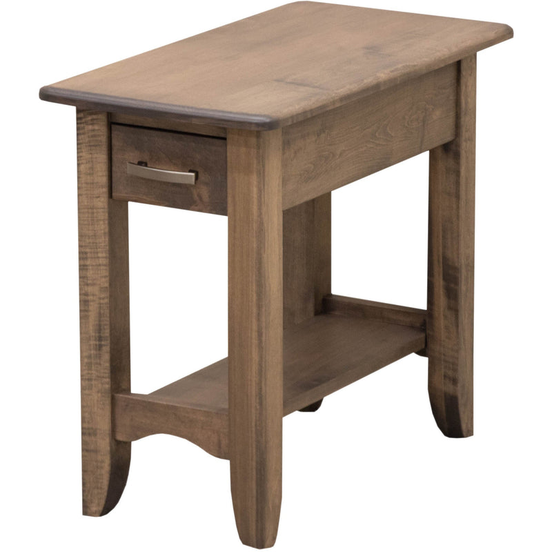 Augusta Maple Wood Small Rectangle Open End Table | SP