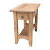 Augusta Maple Wood Small Rectangle Open End Table | WB