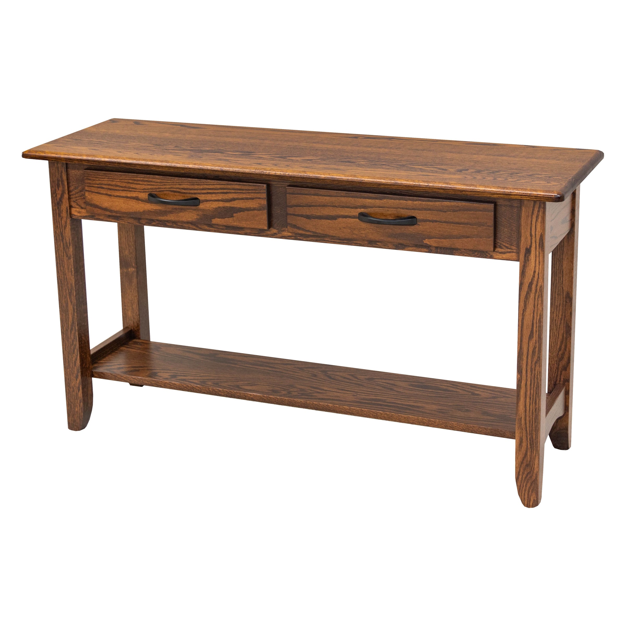 Augusta Oak Wood Open Sofa Table | ASB