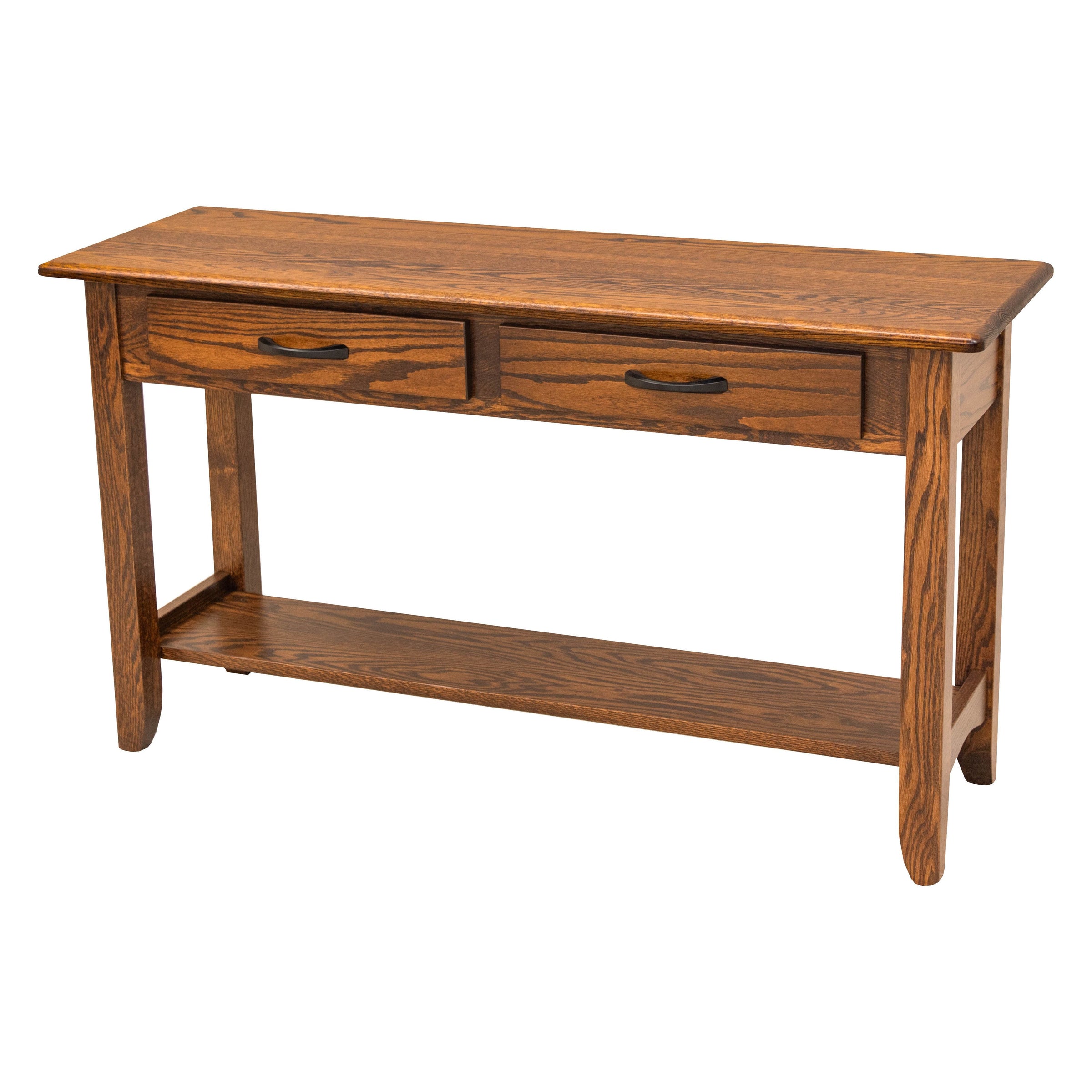 Augusta Oak Wood Open Sofa Table | MC