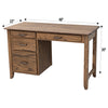 Augusta Small Oak Wood Desk | CO