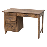 Augusta Small Oak Wood Desk | CO