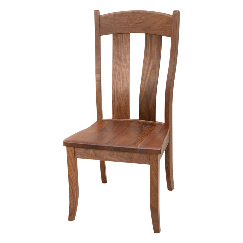 Augusta Walnut Wood Side Dining Chair | NAT
