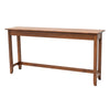 Augusta Maple Wood Sofa Bar Table | BOS