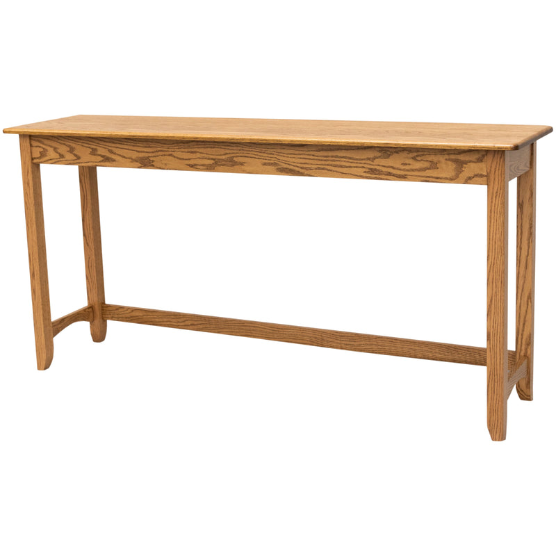 Augusta Oak Wood Sofa Bar Table | FW
