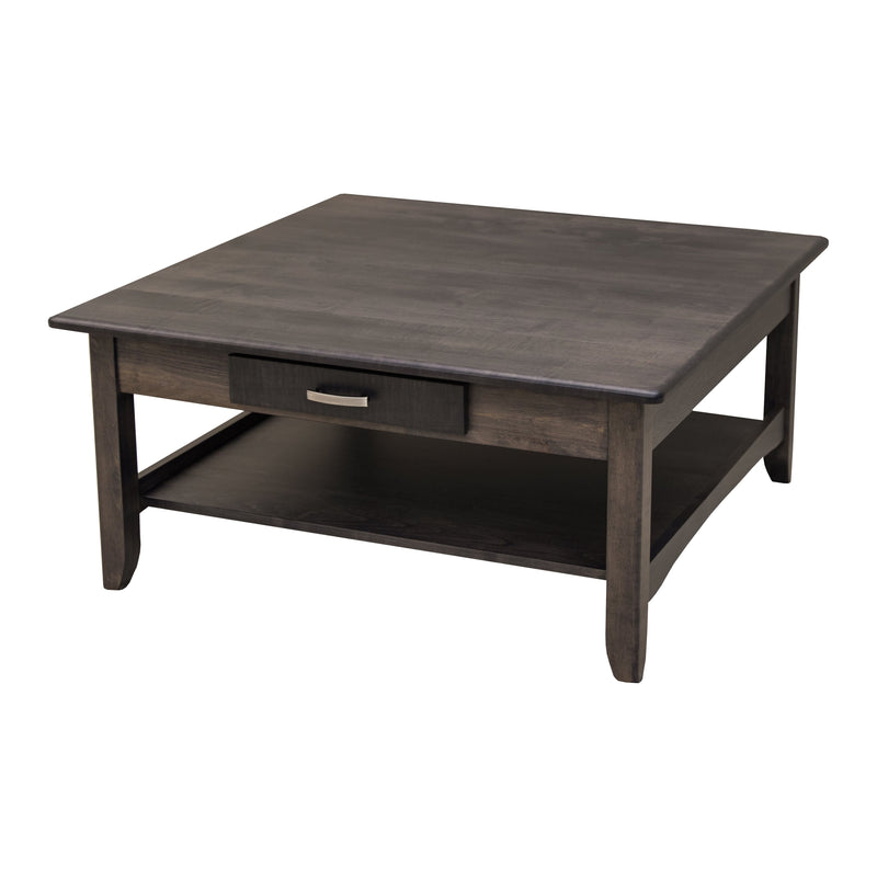 Augusta Maple Wood Square Open Coffee Table | DK