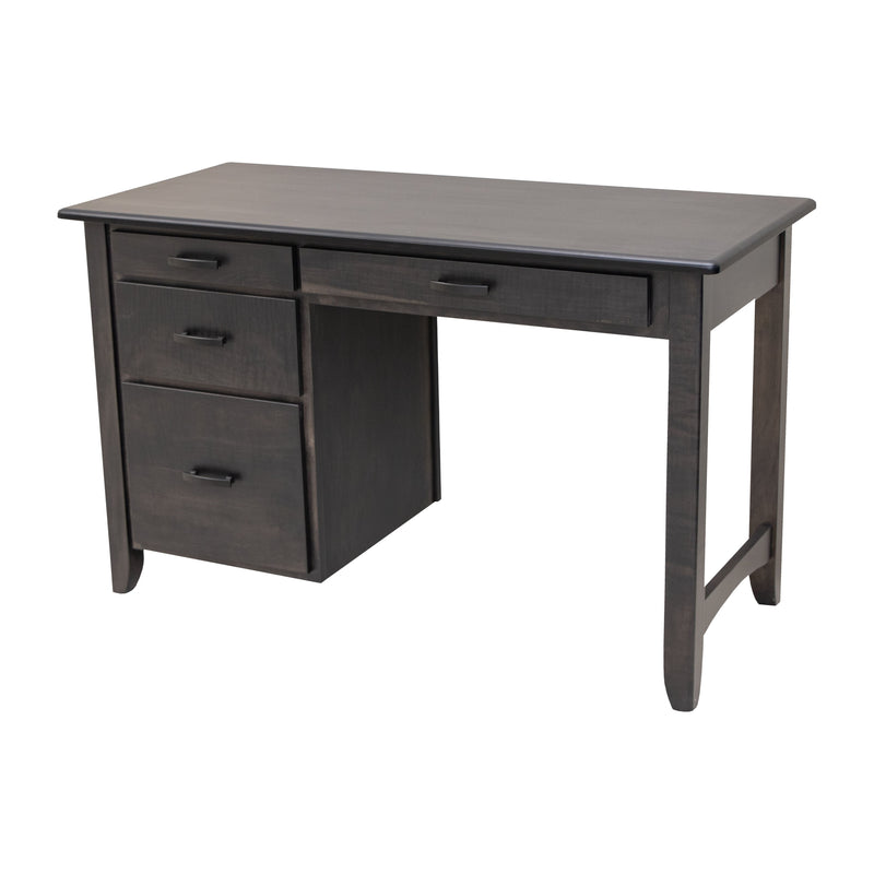 Augusta Small Black Solid Wood Desk | M-DK