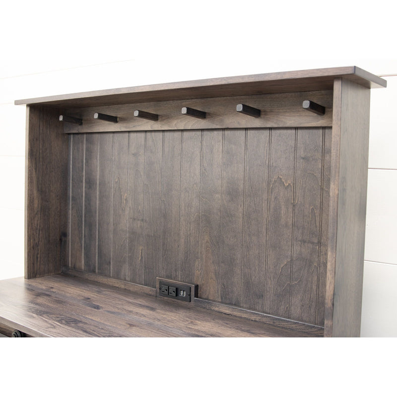 Barn Door Hickory Wood Coffee Bar | GS