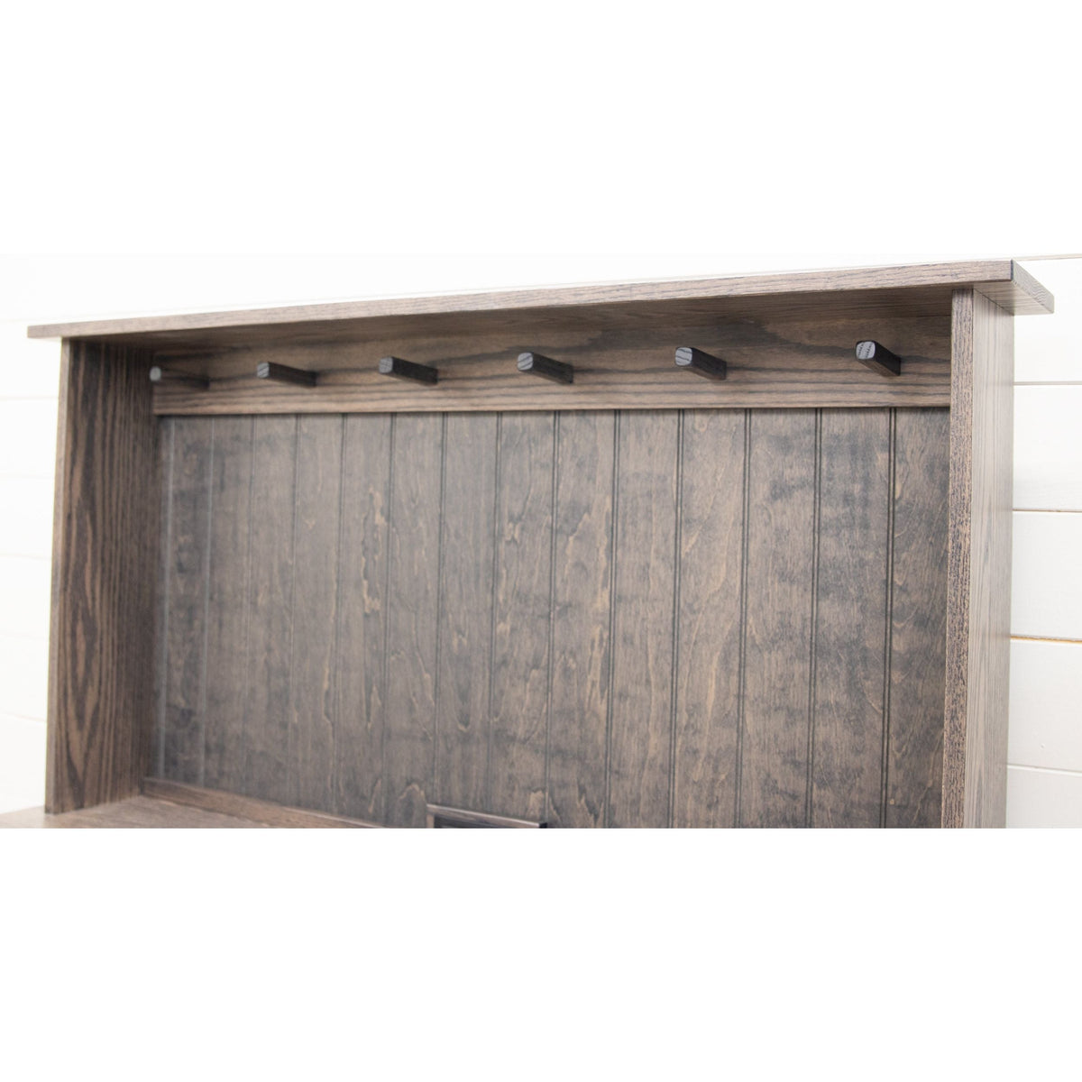 Barn Door Oak Wood Coffee Bar | SB