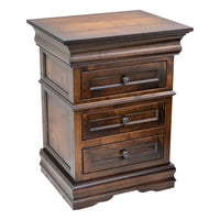 Madison Amish 3-Drawer Nightstand
