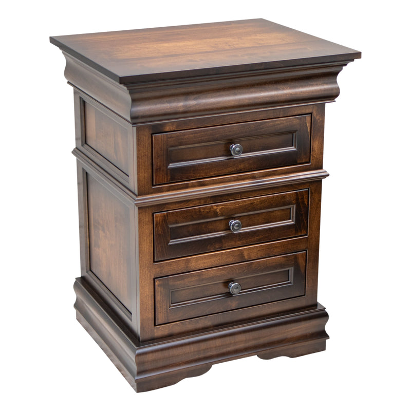 Madison Amish 3-Drawer Nightstand