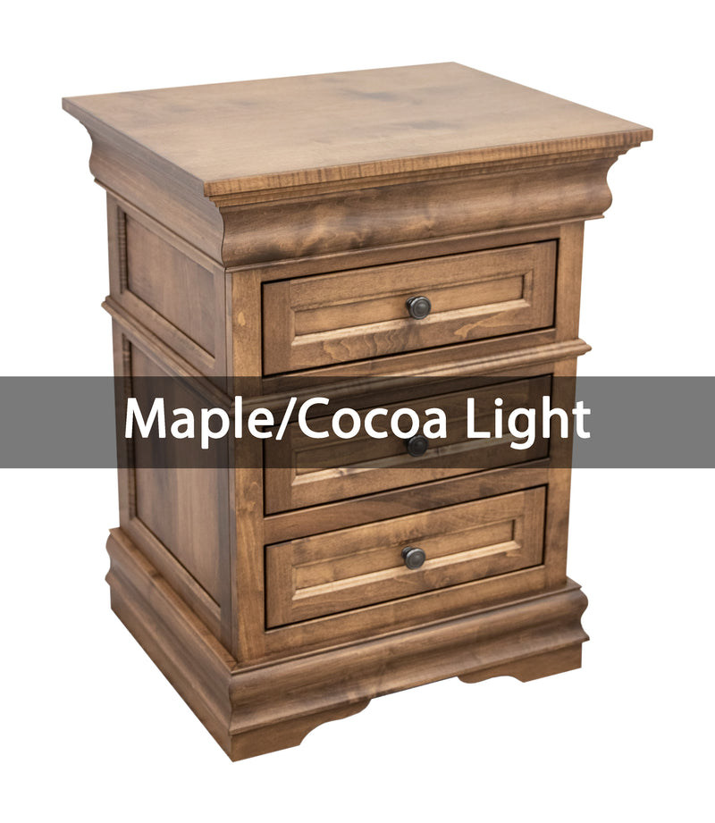 Madison 3-Drawer Nightstand