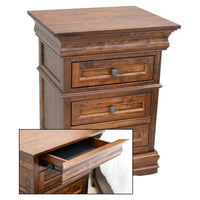 Madison Amish 3-Drawer Nightstand