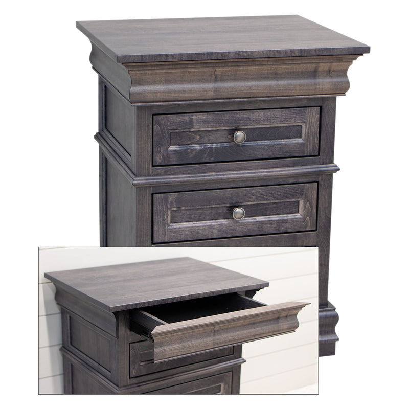 Madison Amish 3-Drawer Nightstand