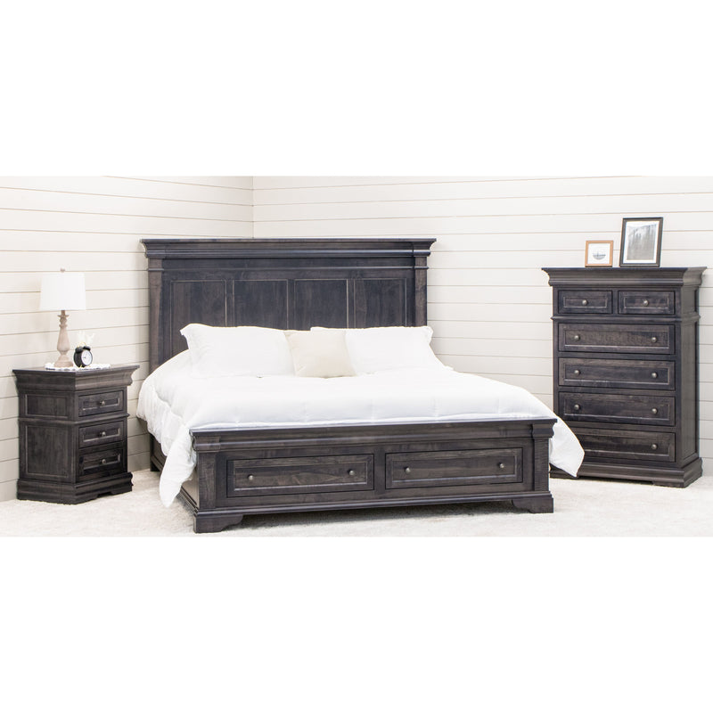 Madison Amish 3-Drawer Nightstand