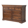 Madison Amish 7-Drawer Tall Dresser
