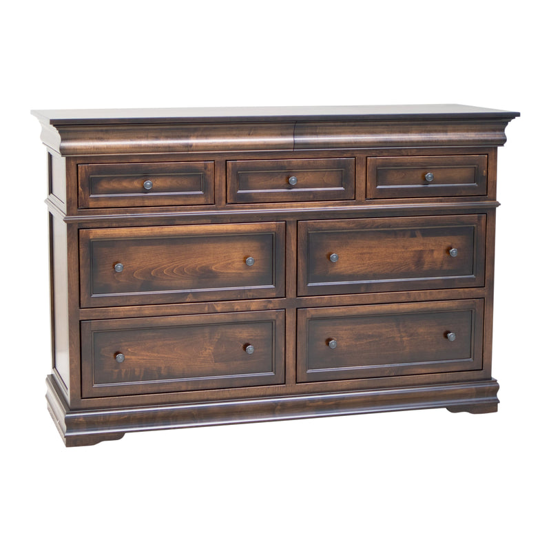 Madison Amish 7-Drawer Tall Dresser