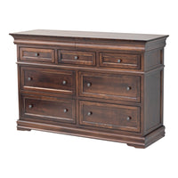 Madison Amish 7-Drawer Tall Dresser
